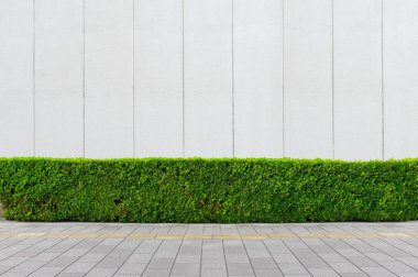 Sokak duvarı arka planı, endüstriyel arka plan, depo tuğla duvarlı boş Grunge şehir sokağı