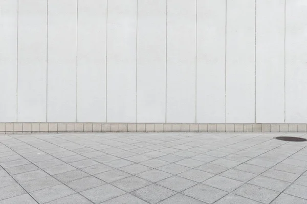 Street Wall Background Industrial Background Empty Grunge Urban Street Warehouse — Stock Photo, Image