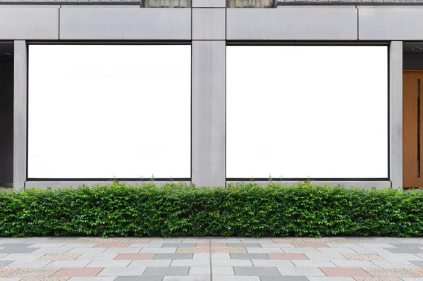 Winkel Boutique Store Front met groot raam en plaats voor naam — Stockfoto
