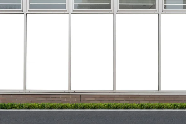 Negozio Boutique Store Front con grande finestra e luogo per il nome — Foto Stock
