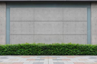 Sokak duvarı arka planı, endüstriyel arka plan, depo tuğla duvarlı boş Grunge şehir sokağı