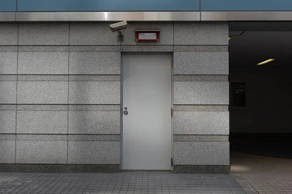 Sidewalk Street Wall Door — Stock Photo, Image