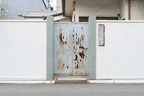 Sidewalk Street Wall Door — Stock Photo, Image