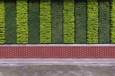 Sokak duvarı arka planı, endüstriyel arka plan, depo tuğla duvarlı boş Grunge şehir sokağı