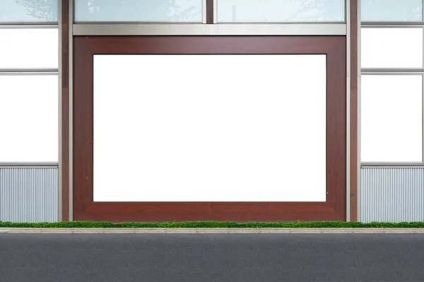 Shop Boutique Store Front Mit Großem Fenster Und Platz Für — Stockfoto