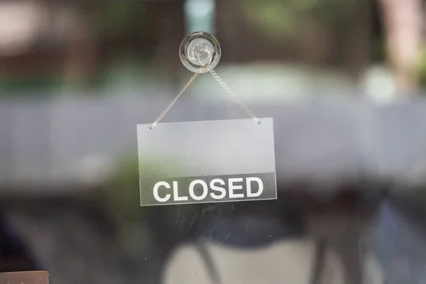 Sorry Closed Sign Hanging Restaurant Store Office Other — Stock Photo, Image