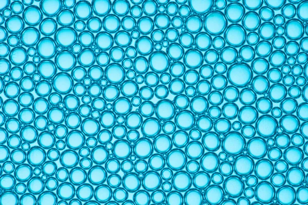 Sabun Köpüklerinin Makro Görüntüsü Hücre Hücre Zarının Bilimsel Görüntüsüne Benziyor — Stok fotoğraf