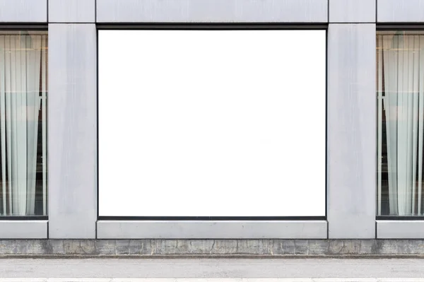 Shop Boutique Store Front Mit Großem Fenster Und Platz Für — Stockfoto