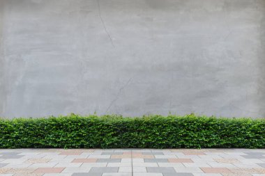 Sokak duvarı arka planı, endüstriyel arka plan, depo tuğla duvarlı boş Grunge şehir sokağı