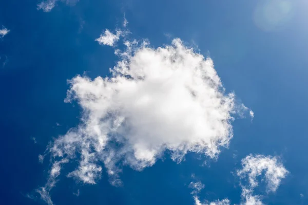 Cloud Shapes on Blue Sky, Abstract Cloud shapes with beautiful blue sky background