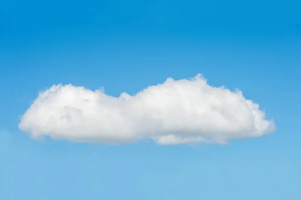 Las Formas Nube Cielo Azul Formas Abstractas Nube Con Hermoso — Foto de Stock