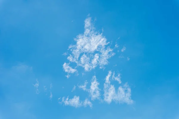 Cloud Shapes on Blue Sky, Abstract Cloud shapes with beautiful blue sky background