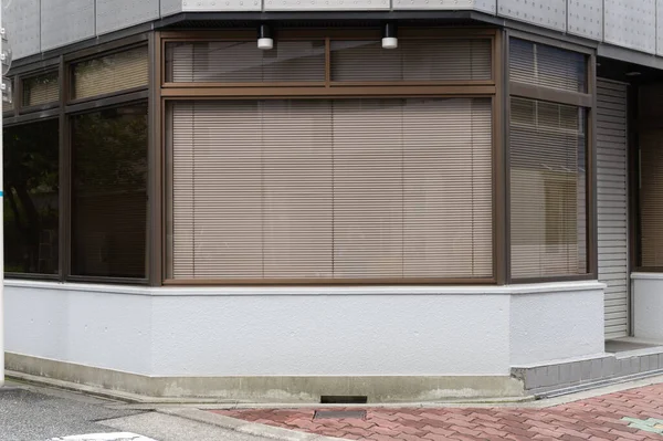 Shop Boutique Store Front Mit Großem Fenster Und Platz Für — Stockfoto