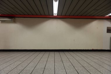 Yeraltında mimari duvar arkaplanı 