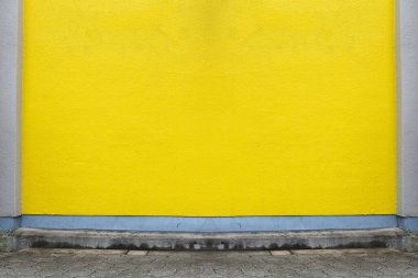 Sokak duvarı arka planı, endüstriyel arka plan, depo tuğla duvarlı boş Grunge şehir sokağı