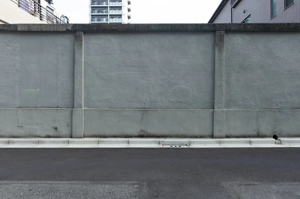 Sokak duvarı arka planı, endüstriyel arka plan, depo tuğla duvarlı boş Grunge şehir sokağı