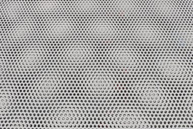 Doku için delikli çelik plakalar.