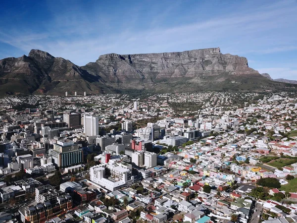 Vista Aérea Através Cidade Cabo África Sul — Fotografia de Stock