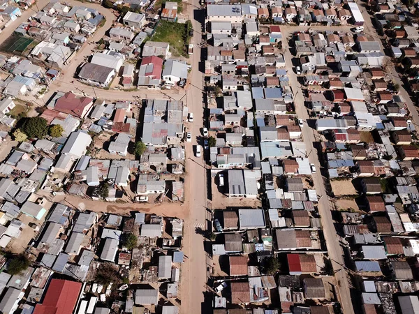 Vista Aérea Sobre Município África Sul — Fotografia de Stock