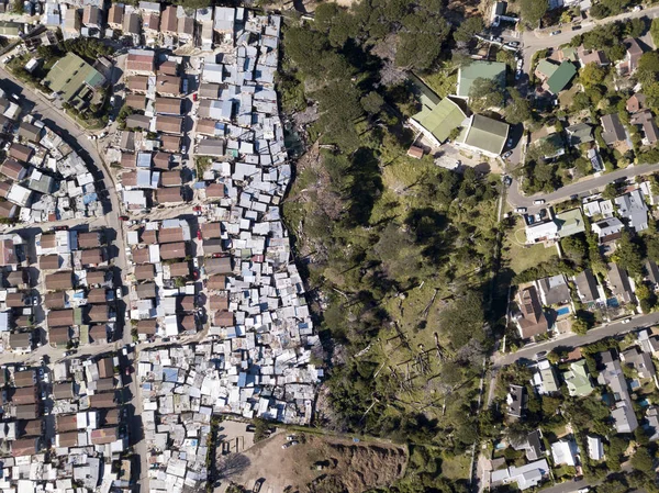 Vzdušná a střední třída v Jižní Africe — Stock fotografie