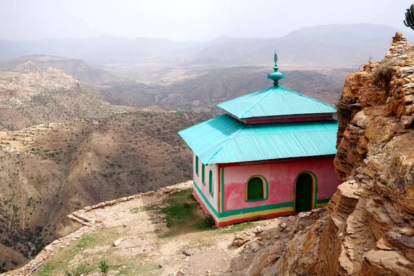 Ancient Debre Damo monastery building, Tigray, Ethiopia — Stock Photo, Image