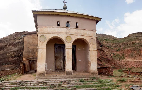 Abreha nosotros Iglesia Atsbeha en Tigray, Etiopía — Foto de Stock