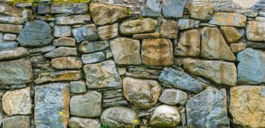 Karanlık tuğla dokusu. Yakın çekim. Bina arka plan.