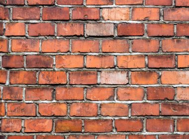 Eski bir kırmızı tuğla dokusu. Vintage