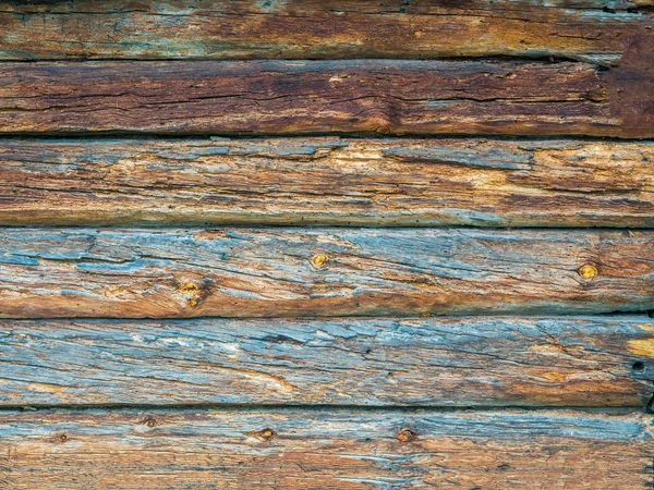 Struttura Assi Colori Con Legno Vecchio Contesto — Foto Stock