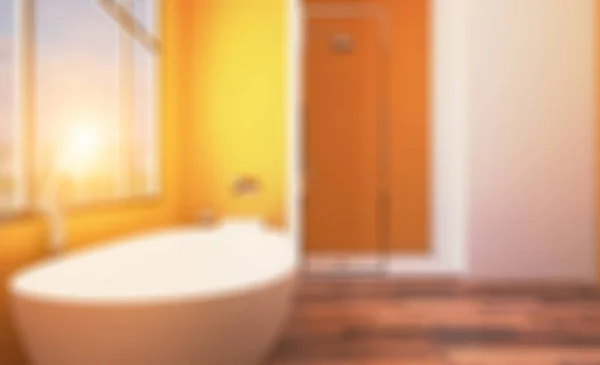 Banheiro Blur Interior Fundo Modelo Exibição Produto — Fotografia de Stock
