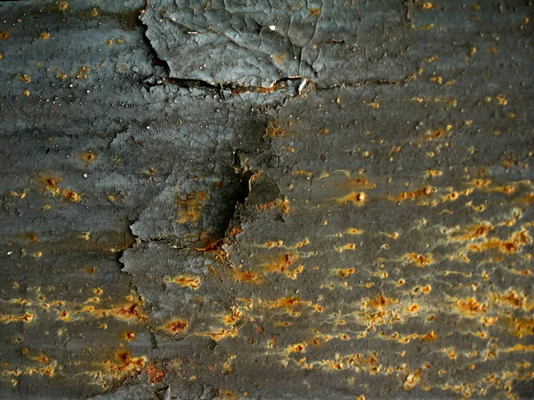 Текстура Старого Металла Пилинговой Краской Фон — стоковое фото