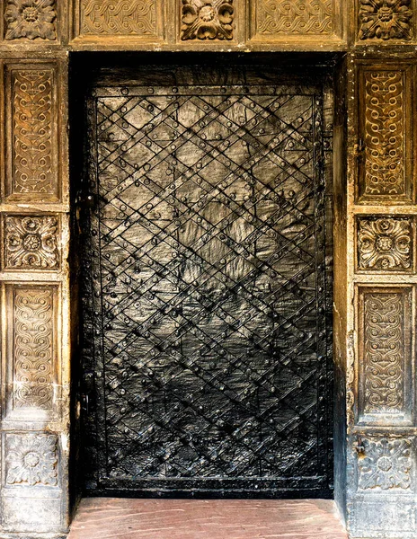 Texture Door Old House — Stock Photo, Image