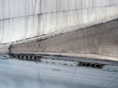 Eski paslı metal doku. Arka plan