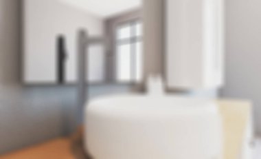 Güzel lüks banyo iç için arka plan bulanıklık