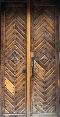 Eski evdeki kapının dokusu.