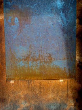 Eski paslı metal doku. Arka plan