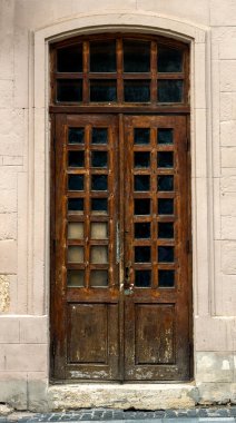 Eski evdeki kapının dokusu.