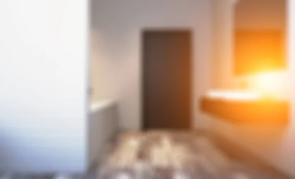 Abstrakte Unschärfe Modernes Badezimmer Innenraum Hintergrund — Stockfoto