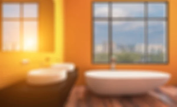 Blurred Interior Bathroom Backgrounds — Stock Photo, Image