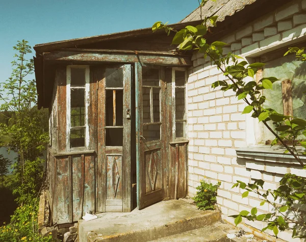 Una Vieja Casa Abandonada — Foto de Stock