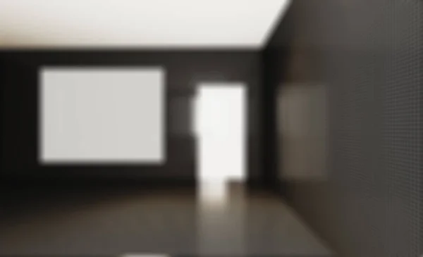 抽象模糊摄影 马赛克墙 现代化的浴室设有大窗户 空白的画 — 图库照片
