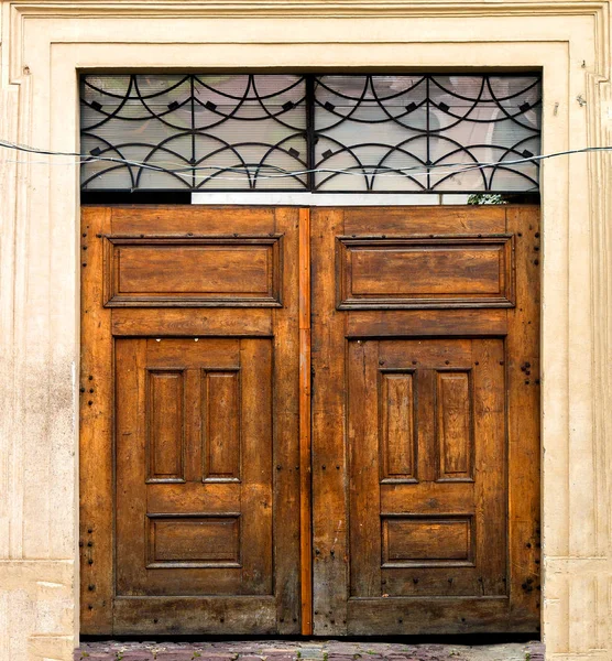 Textura Puerta Antigua Casa —  Fotos de Stock