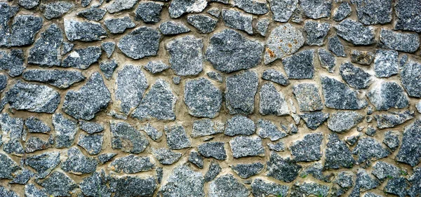 Die Struktur Der Wand Besteht Aus Natürlichem Blauen Stein Nahaufnahme — Stockfoto