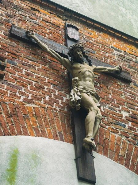 A symbol of religion. Jesus was crucified on the cross