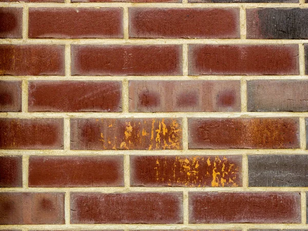 Texture Des Briques Clinker Sur Les Murs Contexte — Photo