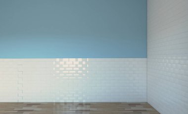 Banyo içi banyo küveti. 3B görüntüleme.