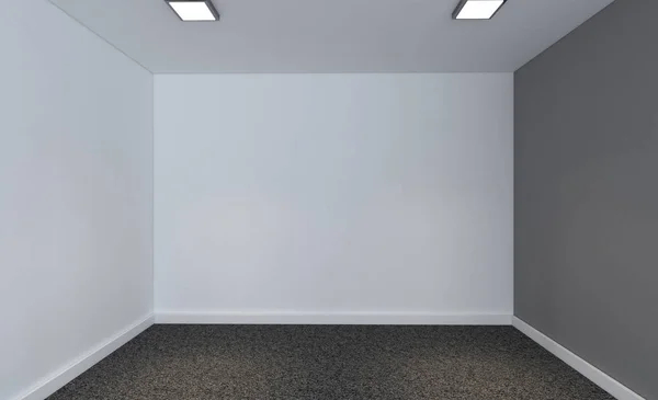 Modern Empty  office Cabinet. Meeting room. 3D rendering.