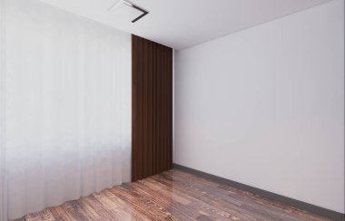 Modern boş ofis dolabı. Toplantı odası. 3D render.