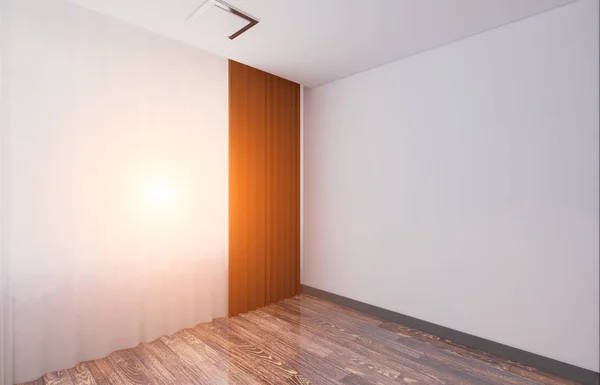 Modern Empty  office Cabinet. Meeting room. 3D rendering.. Sunset