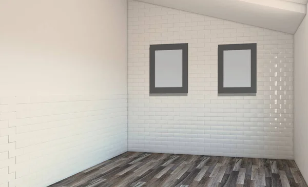 Abstract Toilet Badkamer Interieur Voor Achtergrond Rendering Leeg Interieur — Stockfoto